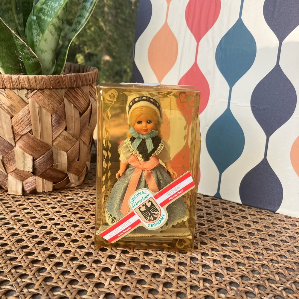 Rare Original Schneider Heidelberg Germany Handmade Doll